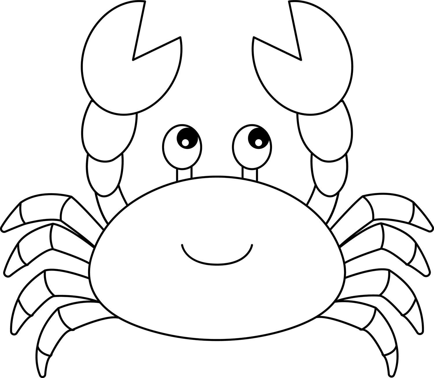 Crab printable template free printable papercraft templates