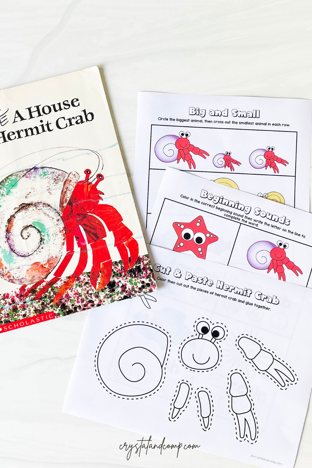 A house for hermit crab printables free