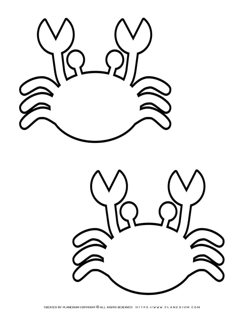 Crab template