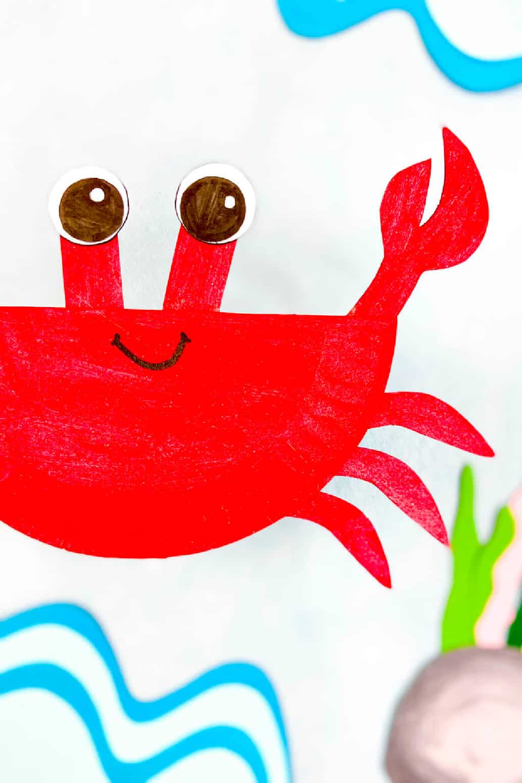 Paper plate crab