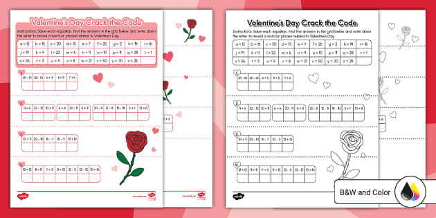 Valentines day crack the de activity usa