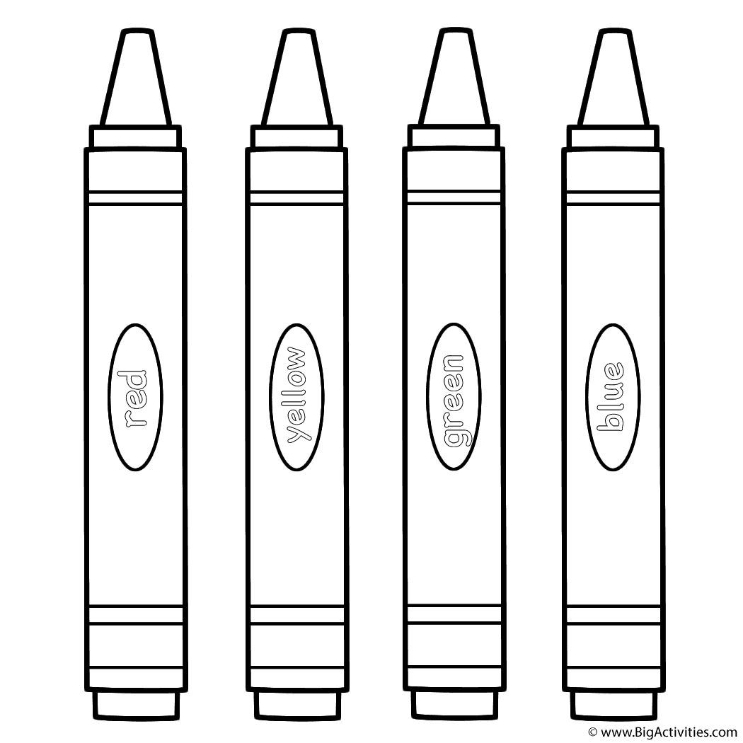 Large crayons