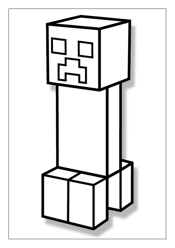 Minecraft coloring pages free printable coloring sheets for kids