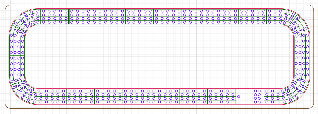 Rectangular cribbage board â digital download â alien workshop