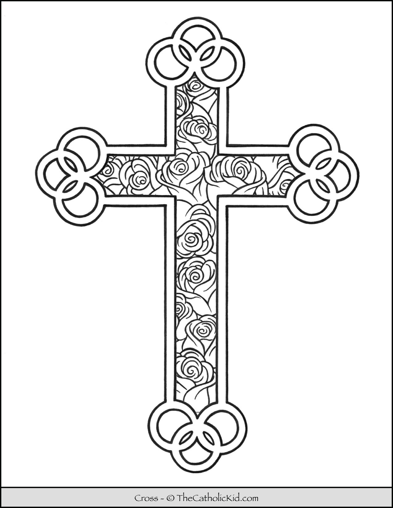 Free printable catholic coloring pages for kids