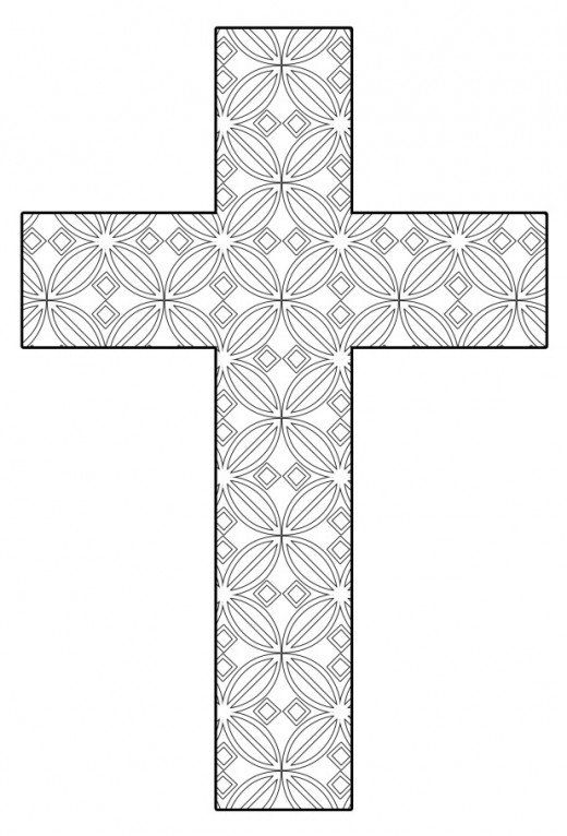 Free printable cross coloring pages cross coloring page printable coloring pages free printable coloring pages