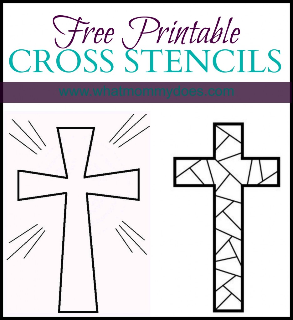 Free printable cross coloring pages