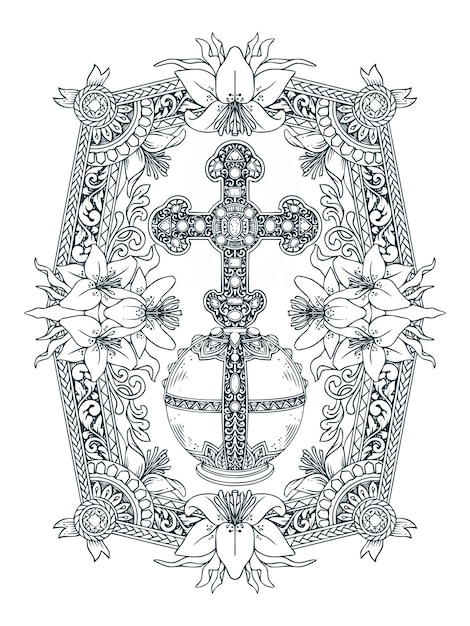 Cross coloring images