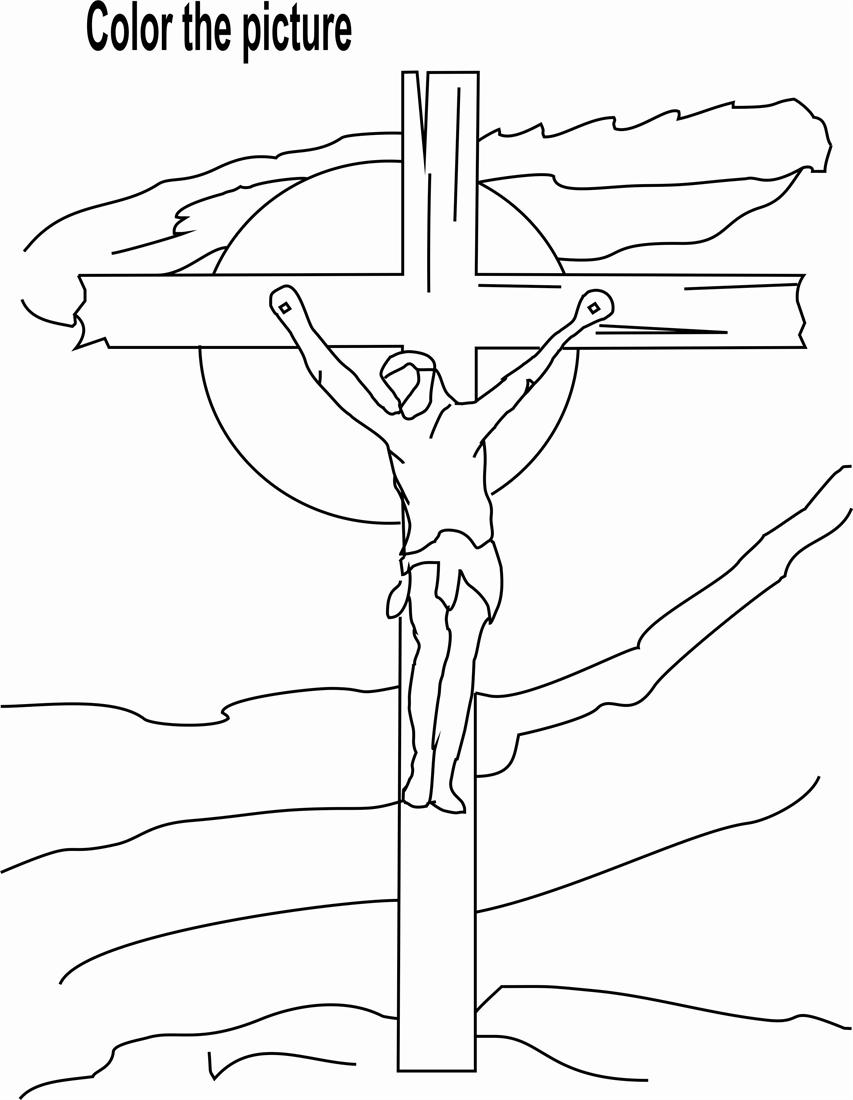 God jesus coloring printable page for kids