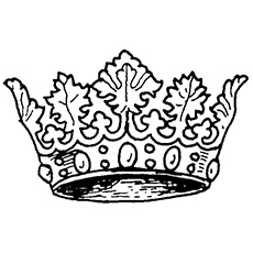 Top free printable crown coloring pages online