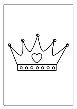 Printable crown coloring pages the ultimate coloring experience for kids p