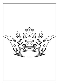 Printable crown coloring pages the ultimate coloring experience for kids p