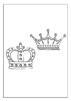 Printable crown coloring pages the ultimate coloring experience for kids p