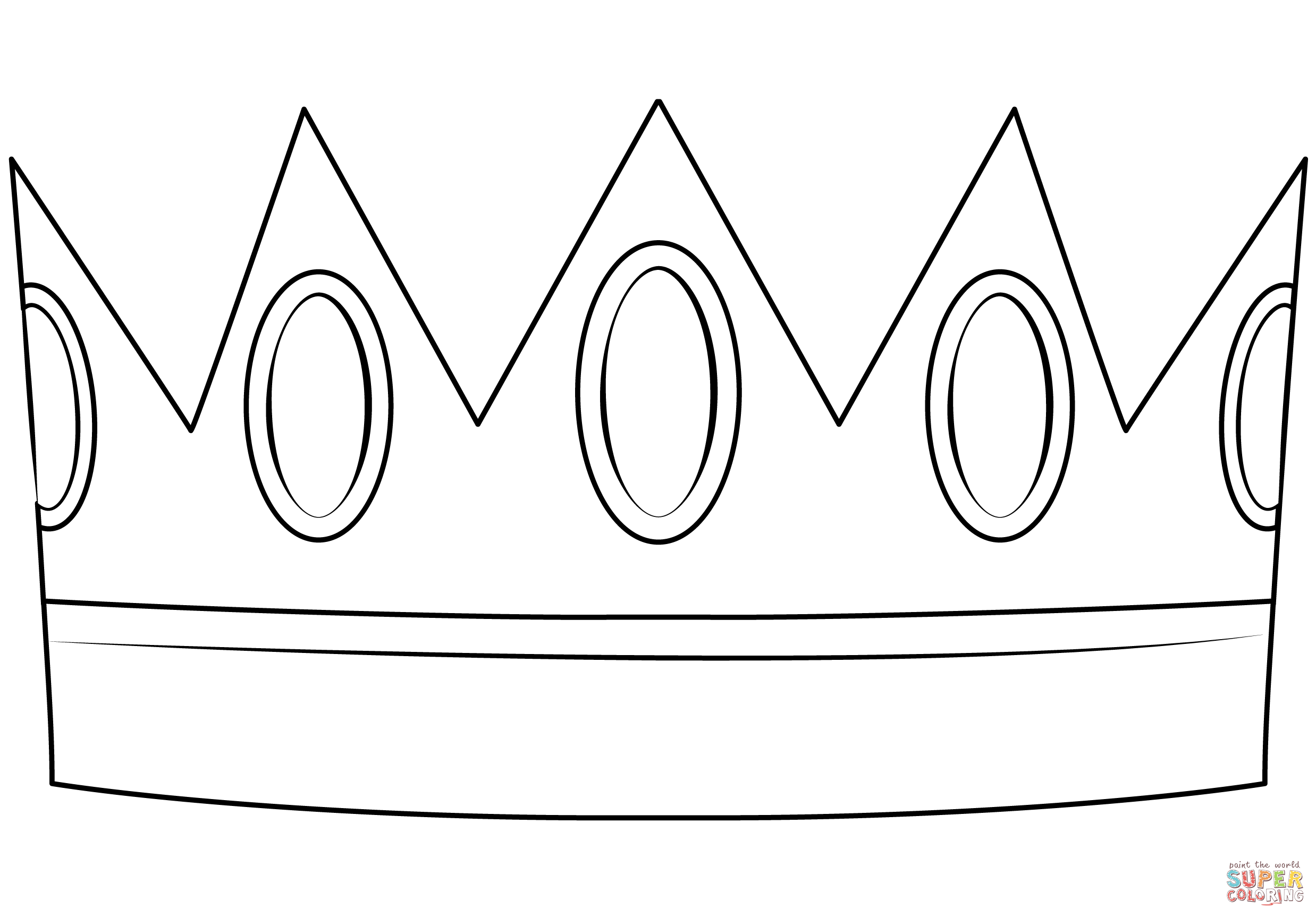 Prince crown coloring page free printable coloring pages