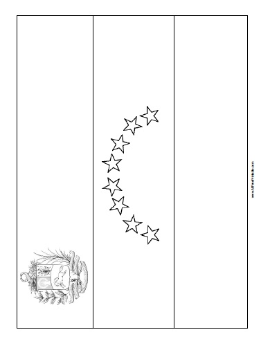 Venezuela flag coloring page â free printable