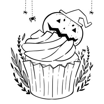 Cupcake coloring images â browse photos vectors and video