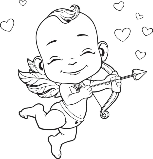 Free printable valentines day coloring pages for kids and adults