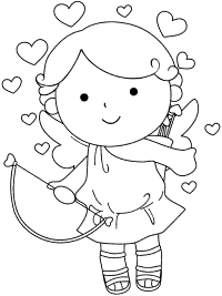 Valentines day coloring pages and printable activities