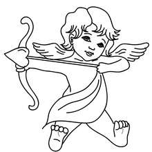 Cupid coloring pages