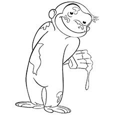 Best curious george coloring pages for your little ones