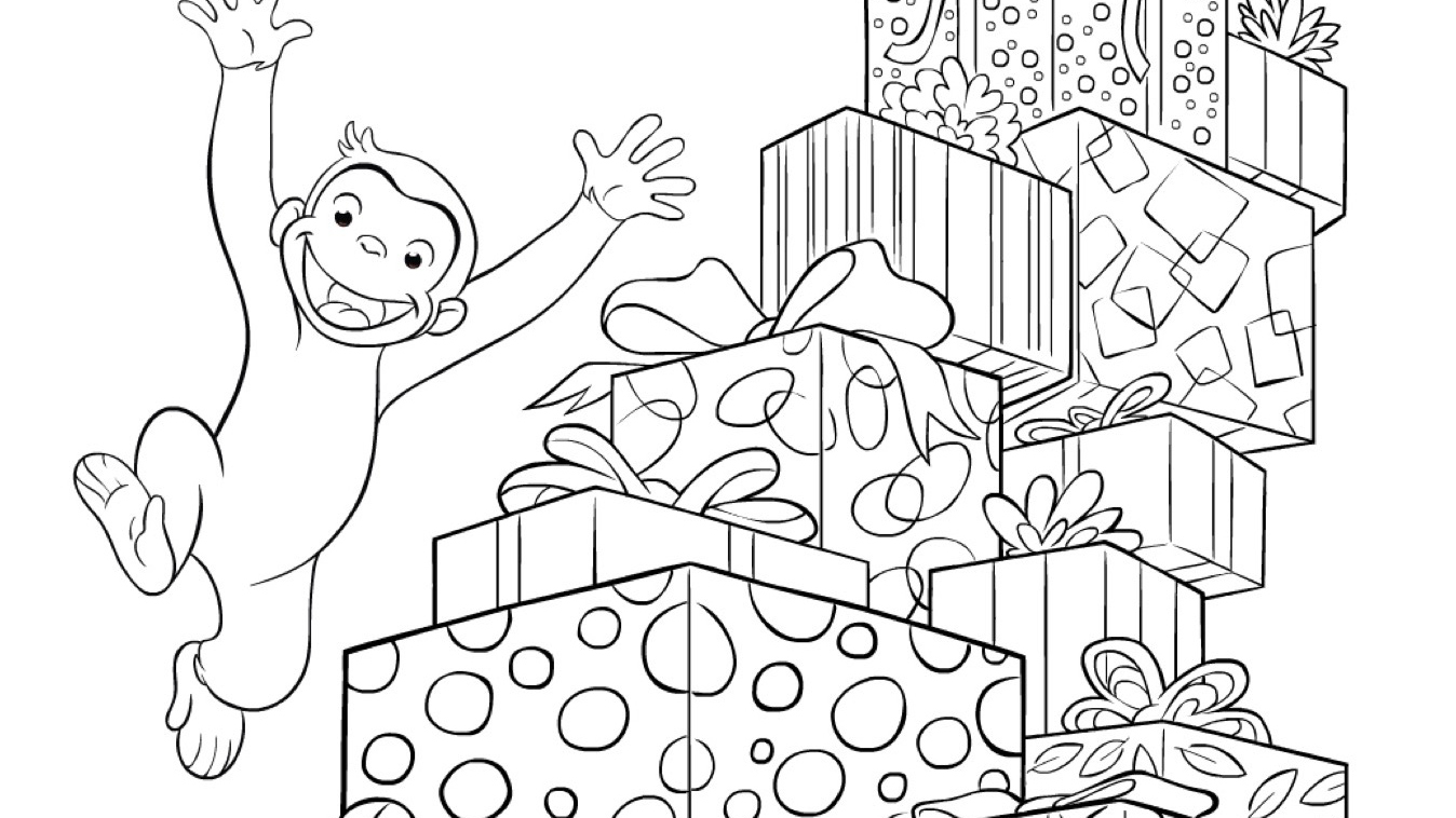 Gifts coloring page kids coloring pages kids for parents