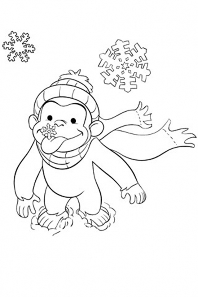 Get this curious george coloring pages free printable