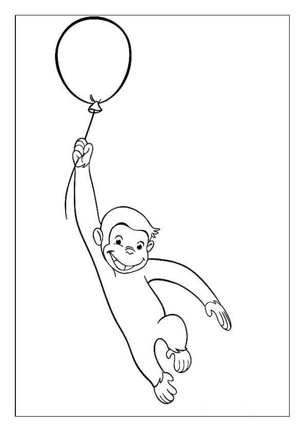 Curious george coloring pages printable coloring sheets