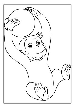 Printable curious george coloring sheets explore new york adventures