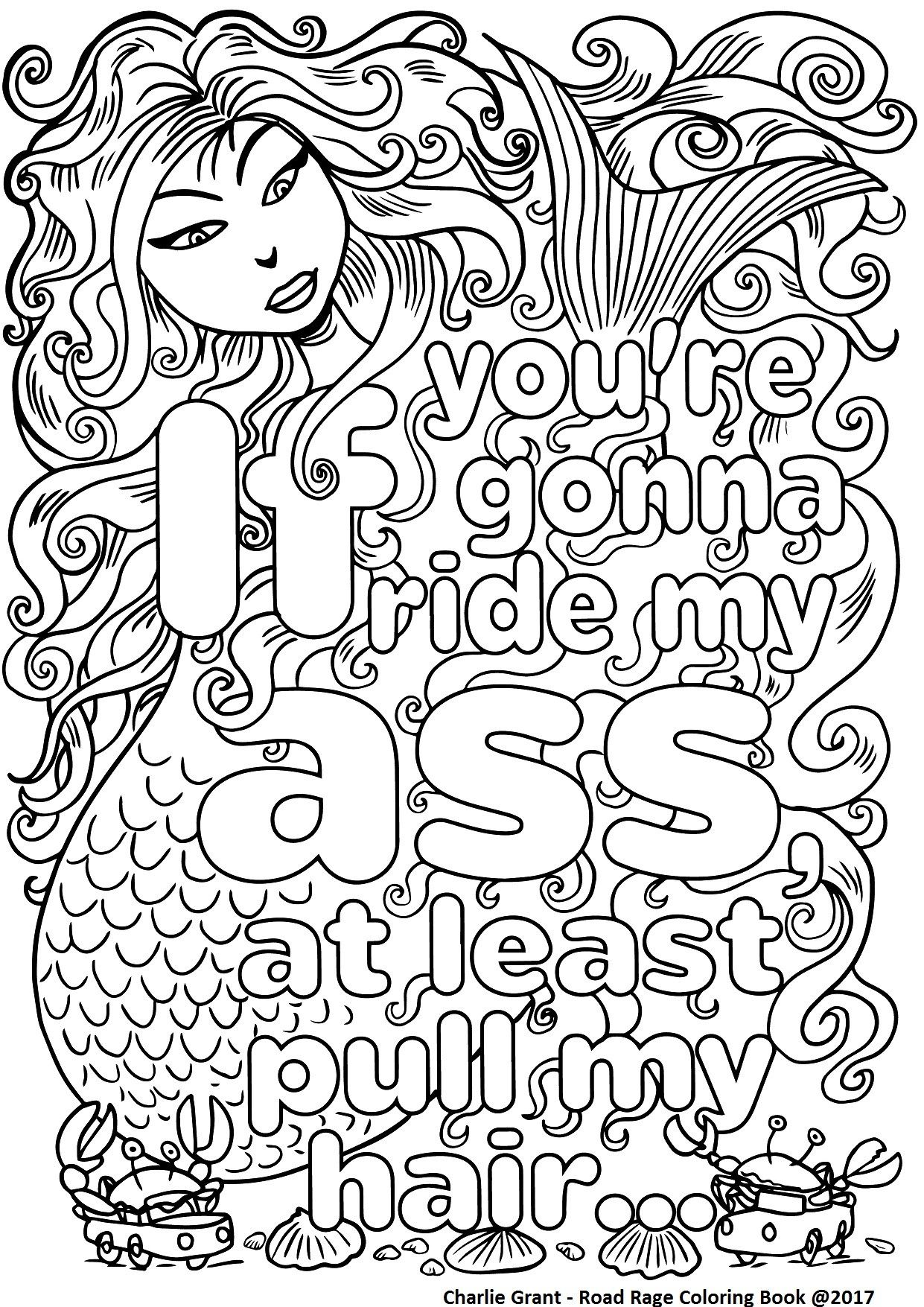 Swear words words coloring book swear word coloring book adult colouring printables