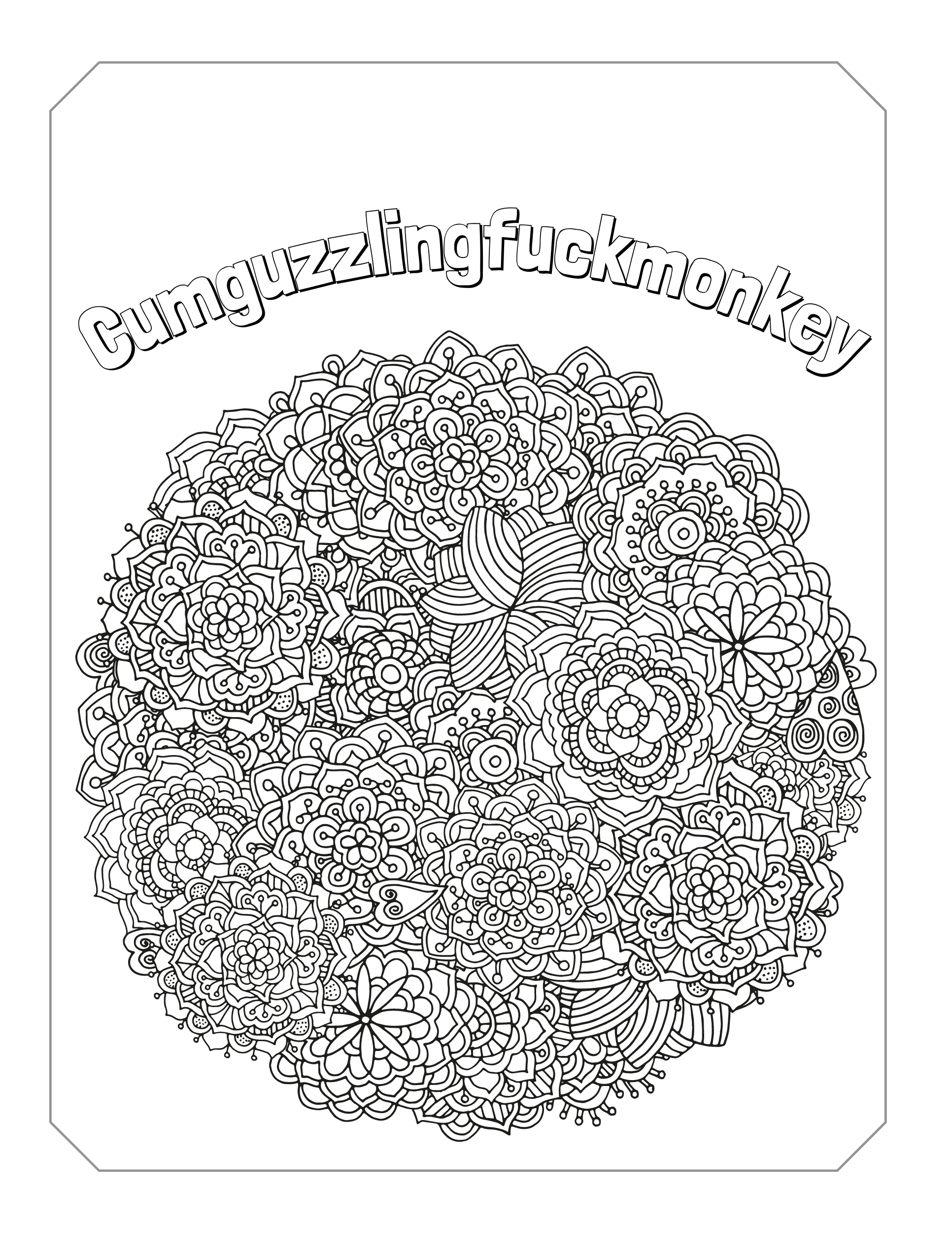 Printable motivational swear word coloring pages for adults funny swe