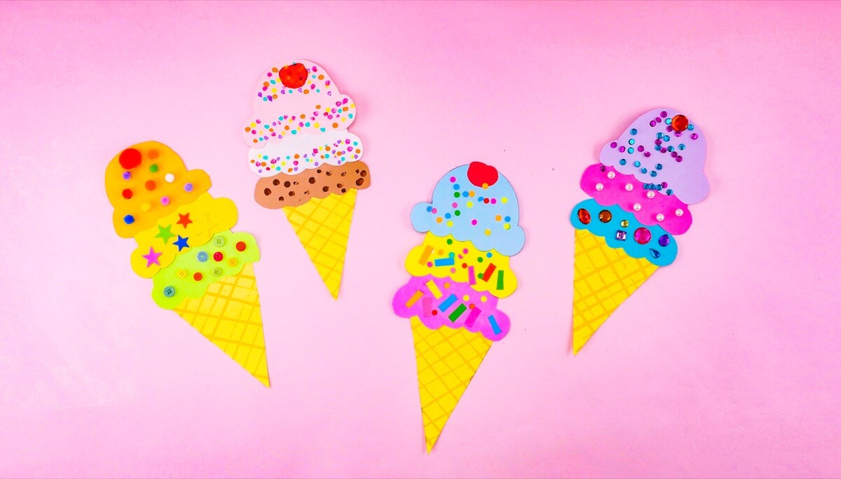 Lets decorate ice cream cones