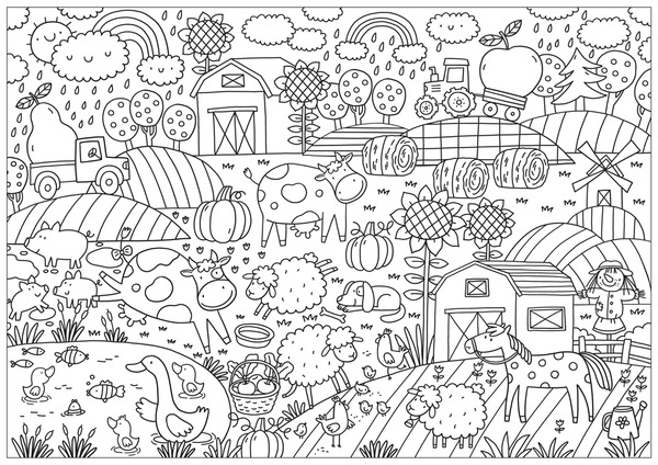 Million coloring pages royalty