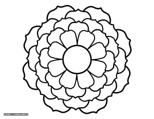 Flower templates