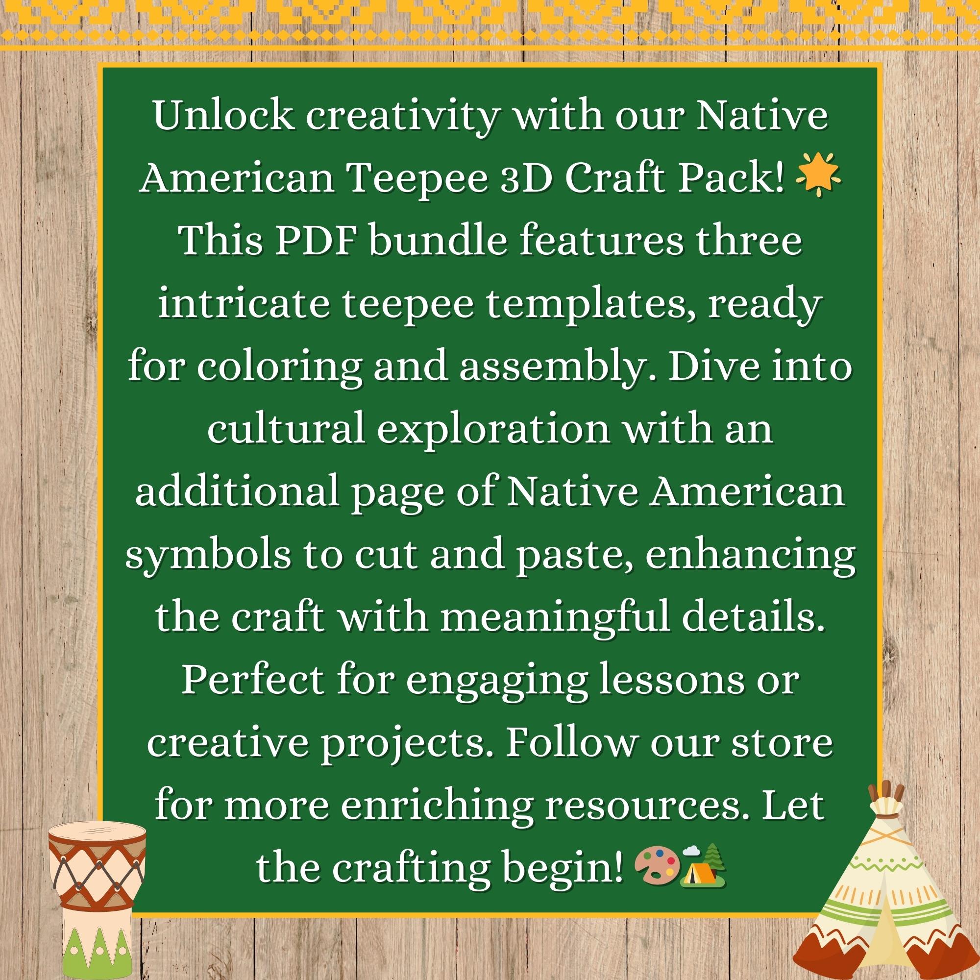 Build a d teepeetipi native americans craftsymbols design a teepee template scissor practice made by teachers