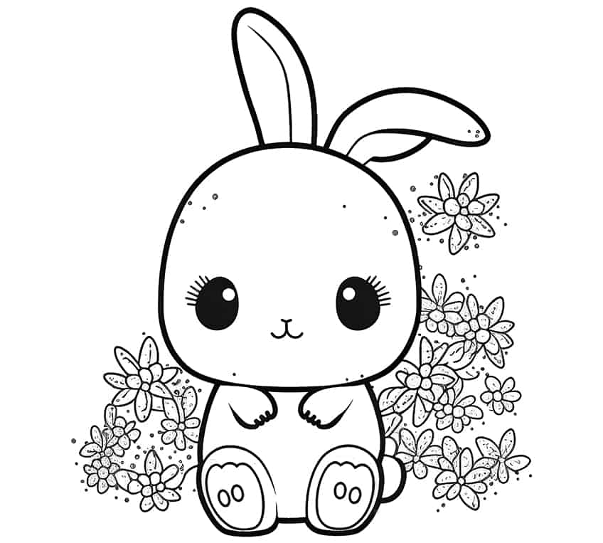 Baby animal coloring pages