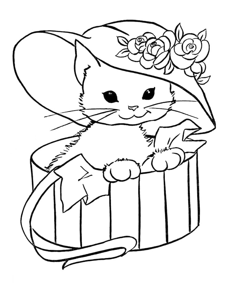 Cute animal coloring pages