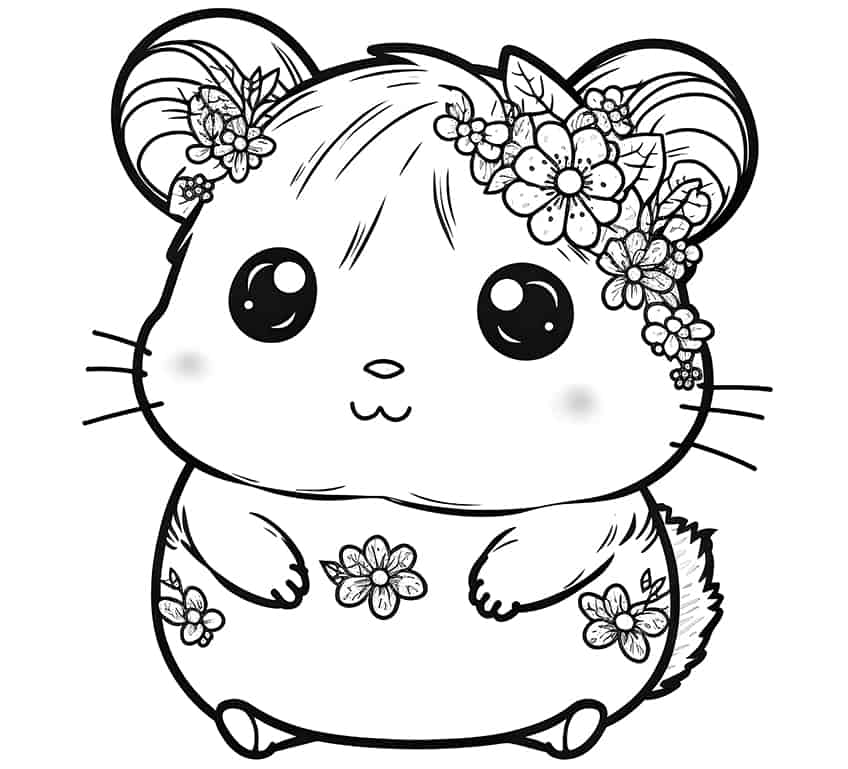 Baby animal coloring pages