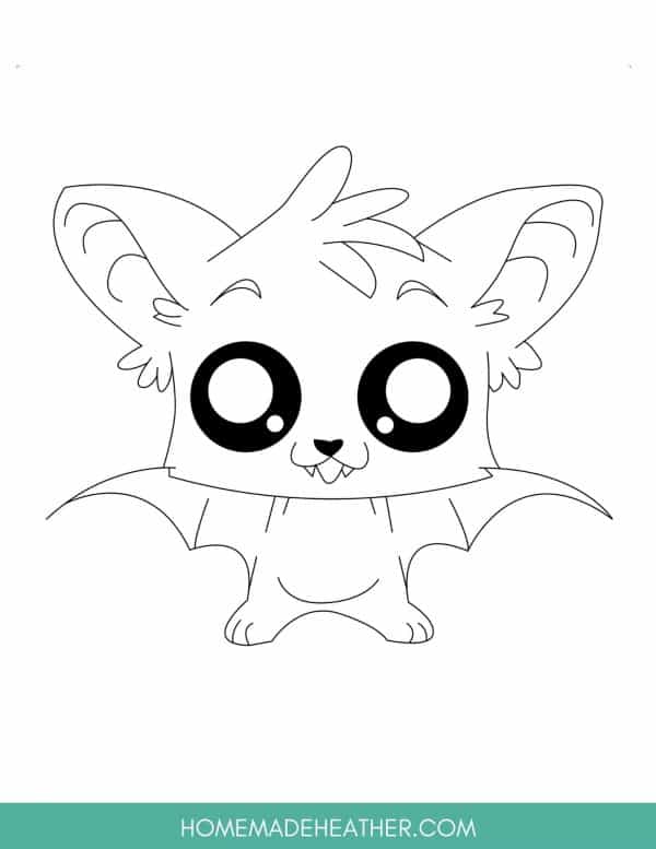 Free cute animal coloring pages homemade heather