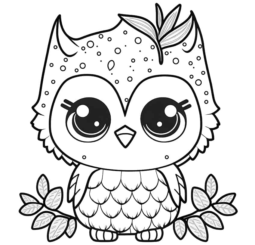 Baby animal coloring pages