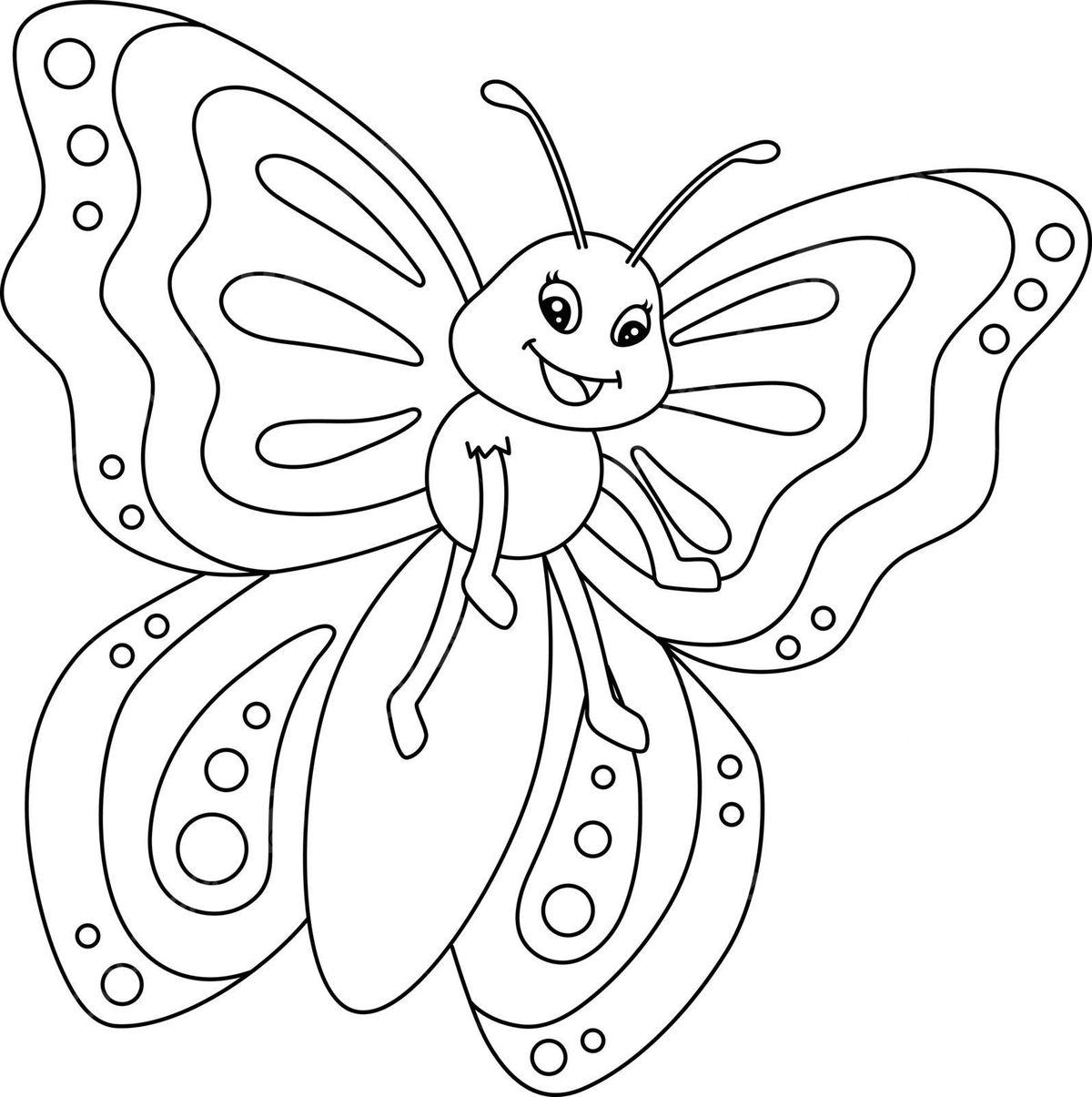 Butterfly coloring page isolated for kids flying drawing insect vector butterfly drawing wing drawing ring drawing png and vector with transparent background for free download
