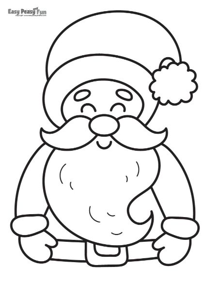 Printable christmas coloring pages