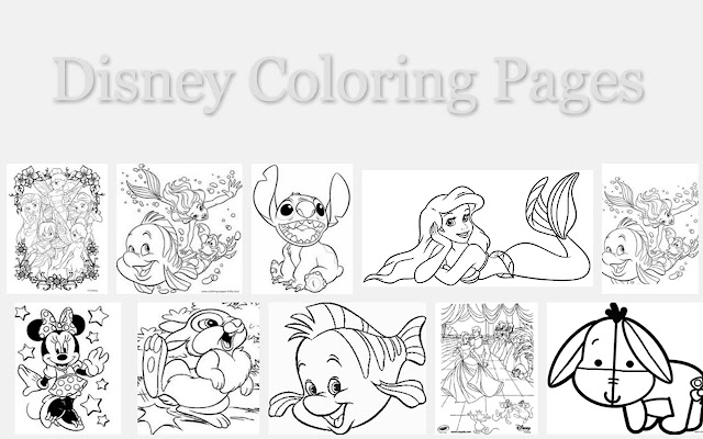 Disney coloring pages