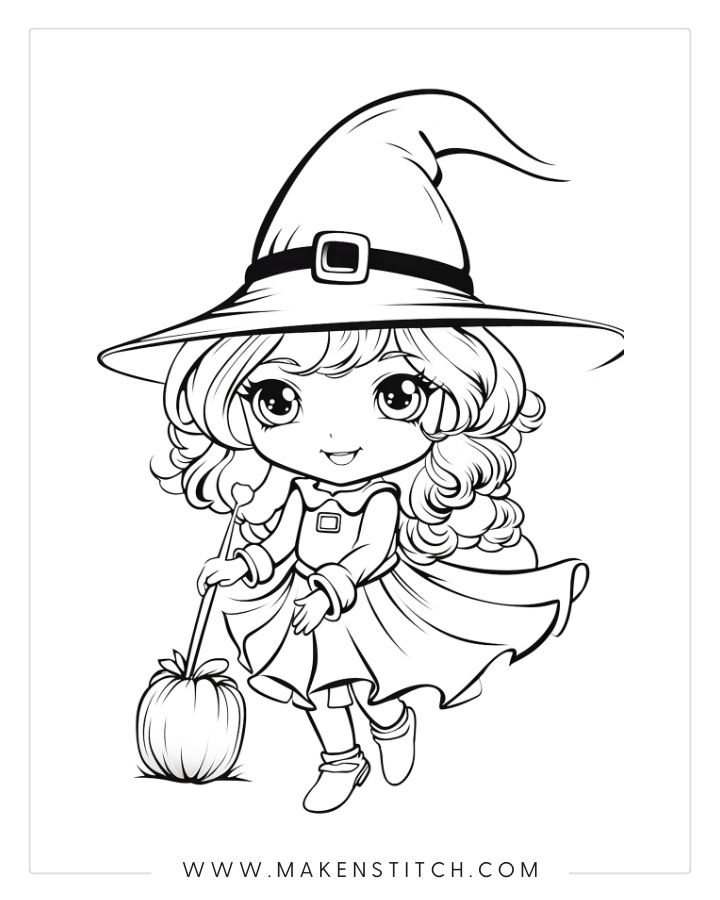 Free halloween coloring pages