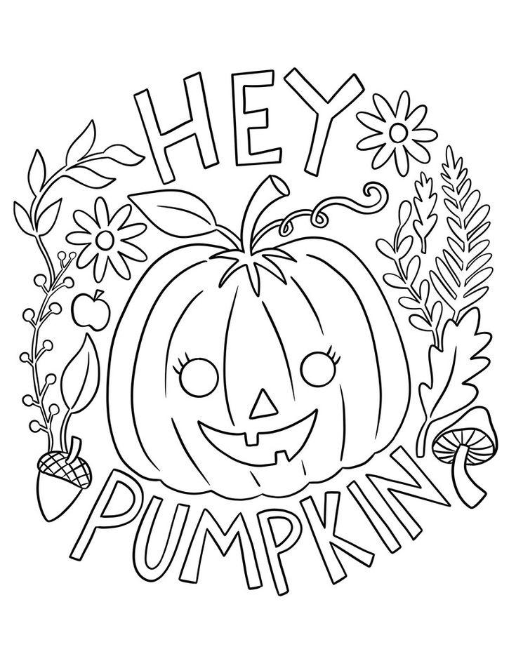 Halloween coloring pages four full