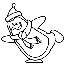 Penguin coloring pages