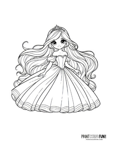 Princess coloring pages spectacular color clipart are a gateway to fairytale adventures at