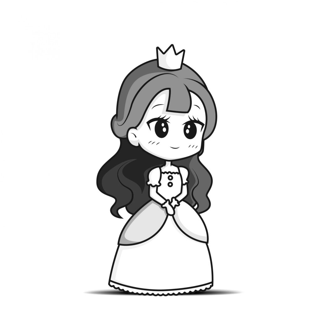 The cutest princess coloring pages for free