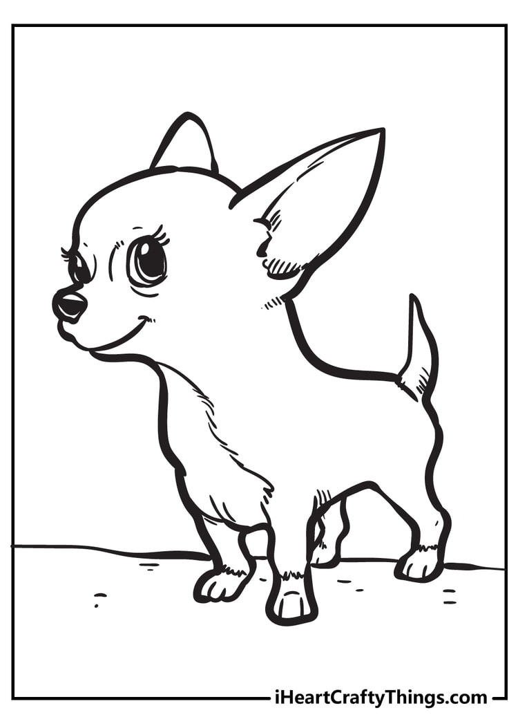 Puppy coloring pages free printables