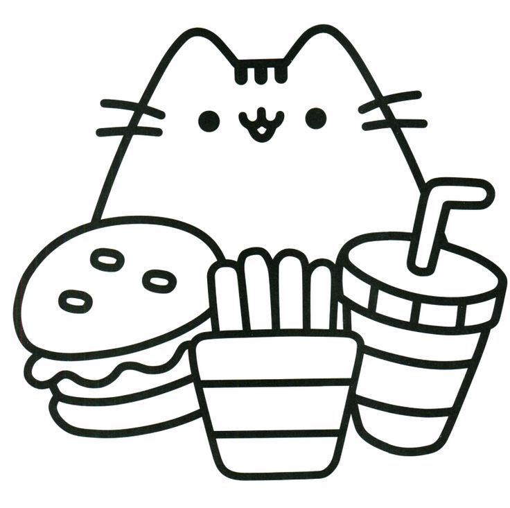 Printable pusheen coloring pages ideas pusheen coloring pages cat coloring page coloring pages for kids