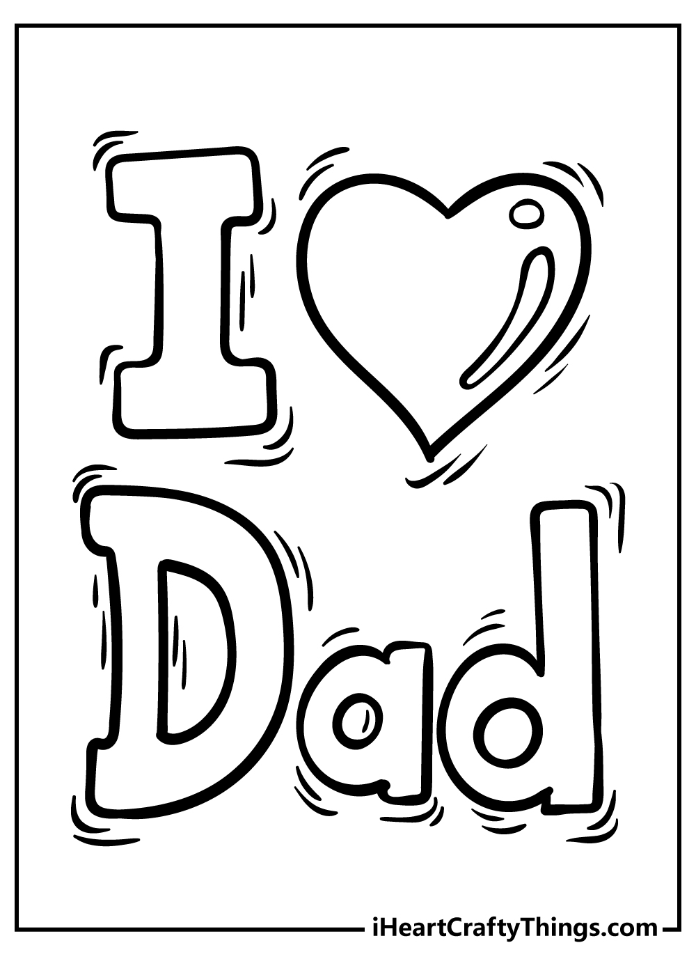 Fathers day coloring pages free printables